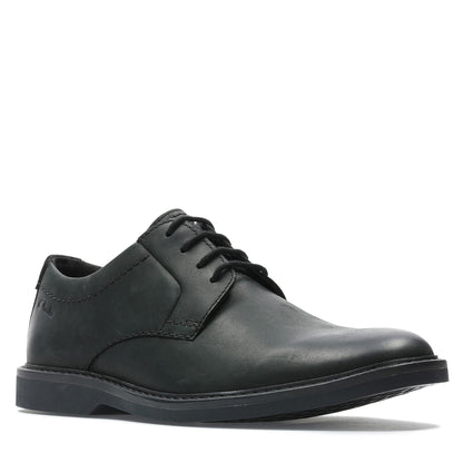 Men's Clarks Atticus Lace - Black Leather