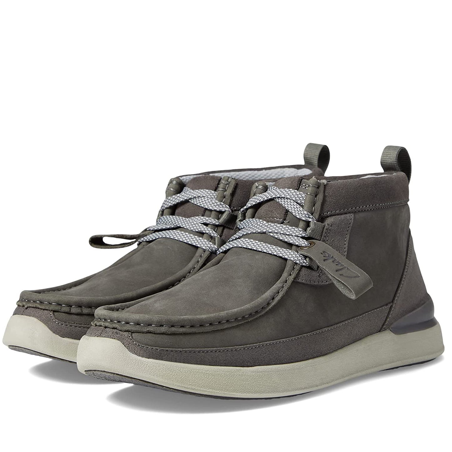 Men's Clarks Racelite Wally - Grey Nubuck