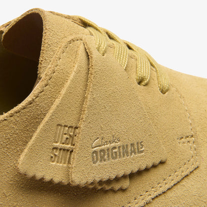 Men's Clarks Desert Rock Lo Derbys Suede - Maple