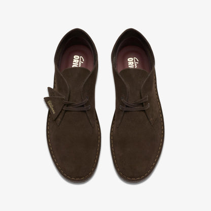Men's Clarks Desert Boot - Brown Suede