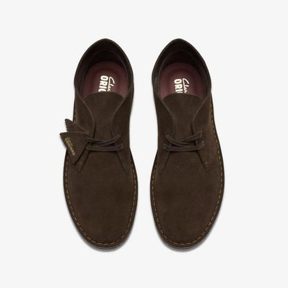 Men's Clarks Desert Boot - Brown Suede