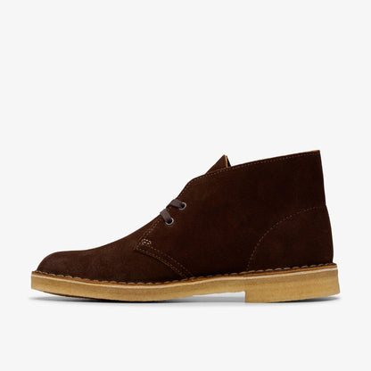 Men's Clarks Desert Boot - Chestnut Suede