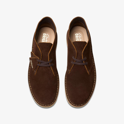 Men's Clarks Desert Boot - Chestnut Suede