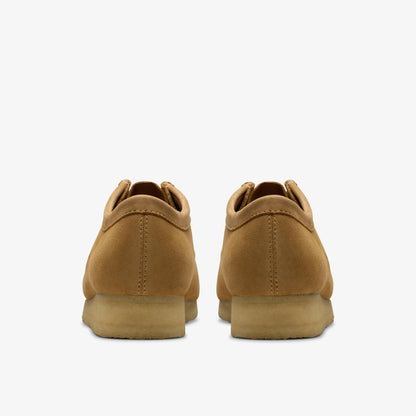 Men's Clarks Wallabee Low Suede - Mid Tan