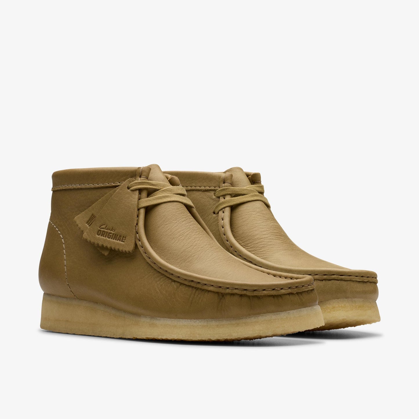Men's Clarks Wallabee Boot - Dark Olive