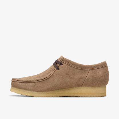 Men's Clarks Wallabee Low Suede - Wolf