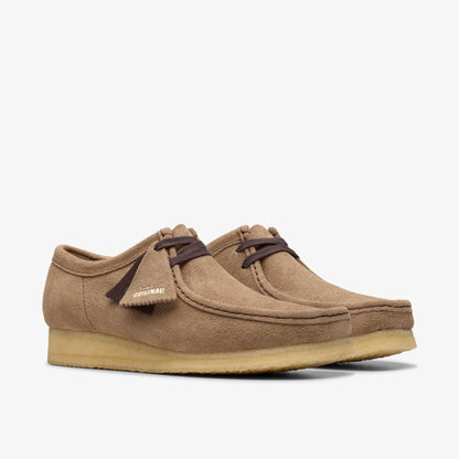 Men's Clarks Wallabee Low Suede - Wolf