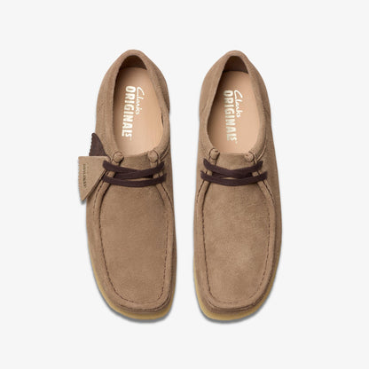 Men's Clarks Wallabee Low Suede - Wolf