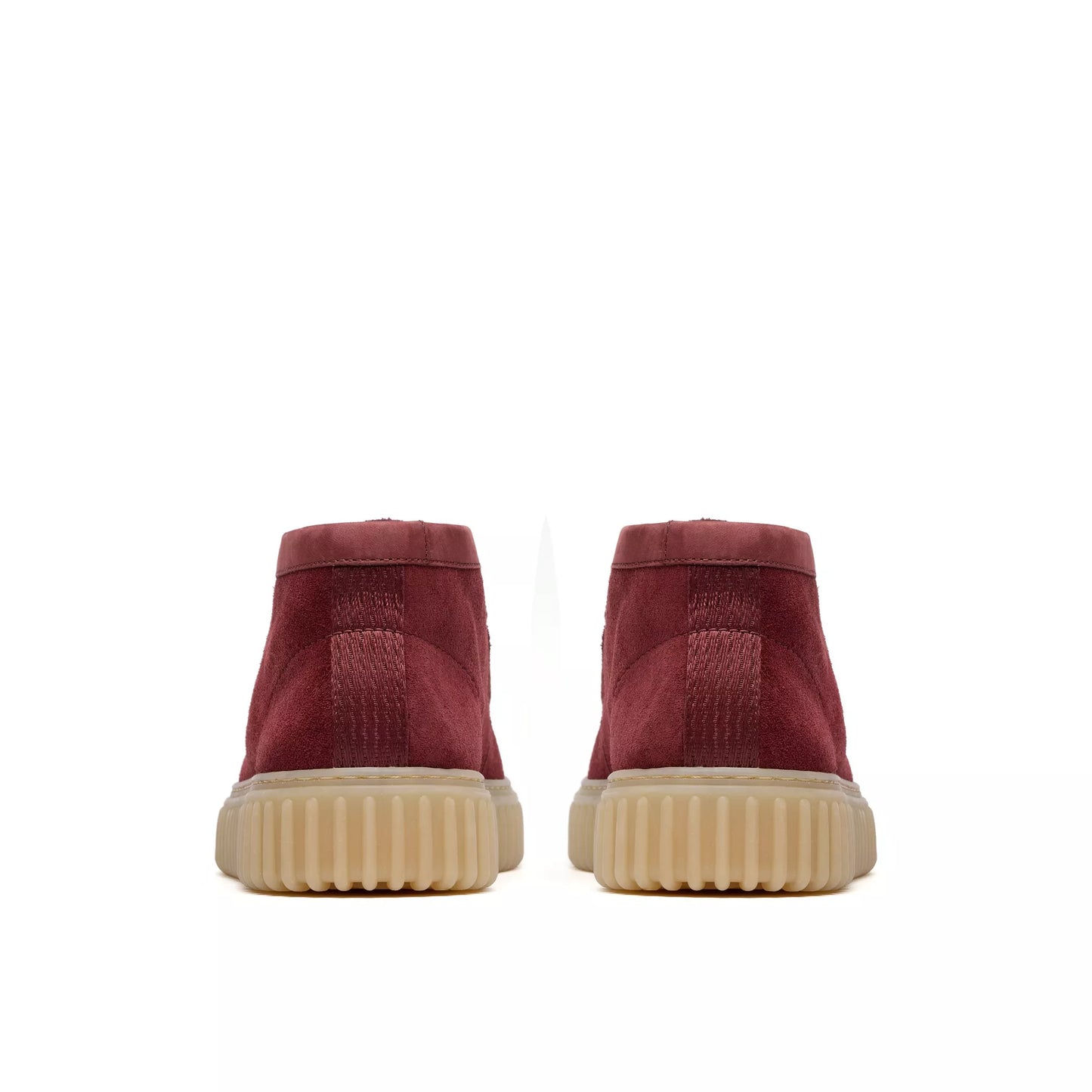 Men's Clarks Torhill Hi - Wine Suede