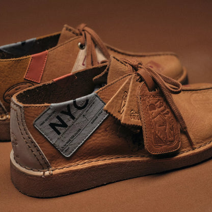 Men's Clarks Desert Travel Trek - Tan Interest