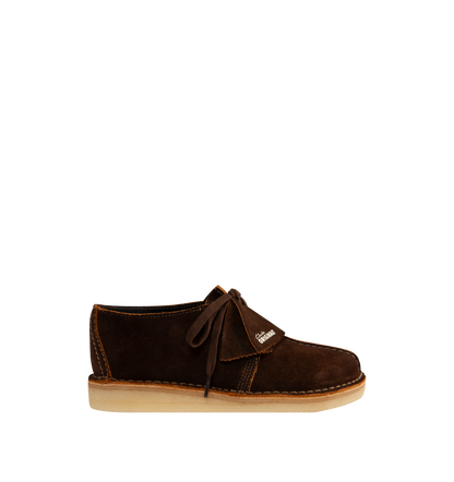 Men's Clarks Desert Trek Suede - Brown/Chestnut