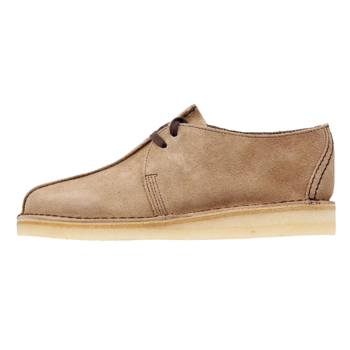 Men's Clarks Desert Trek Suede - Wolf Grey