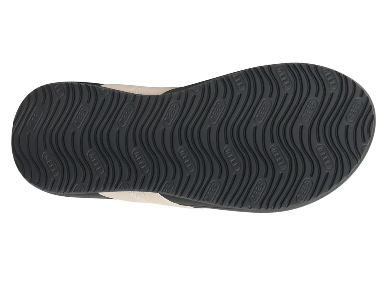 Men's Reef Cushion Spring 2.0 Flip-Flops - Black/Warm White