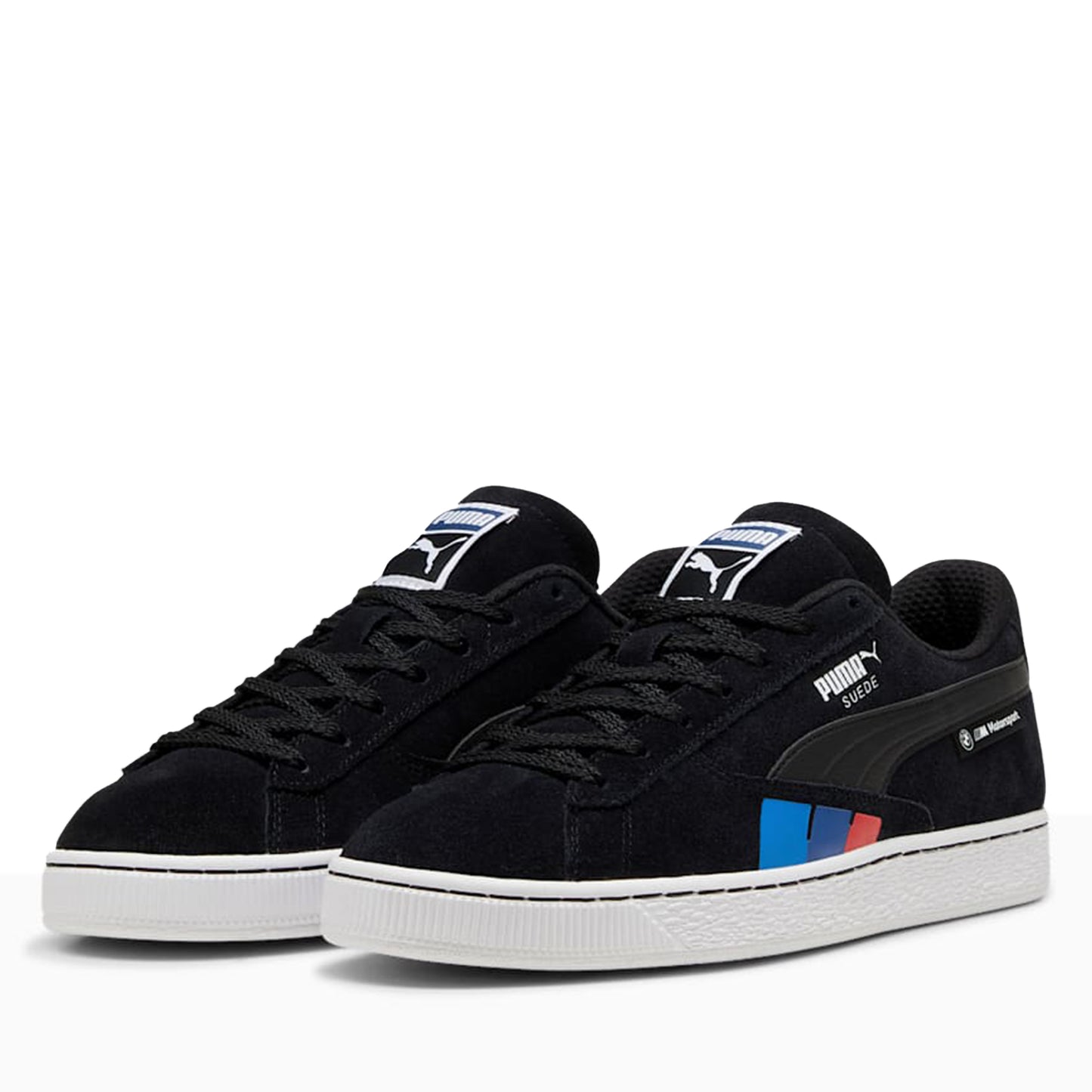 Men's Puma BMW M Motorsport Suede - Black Front Side