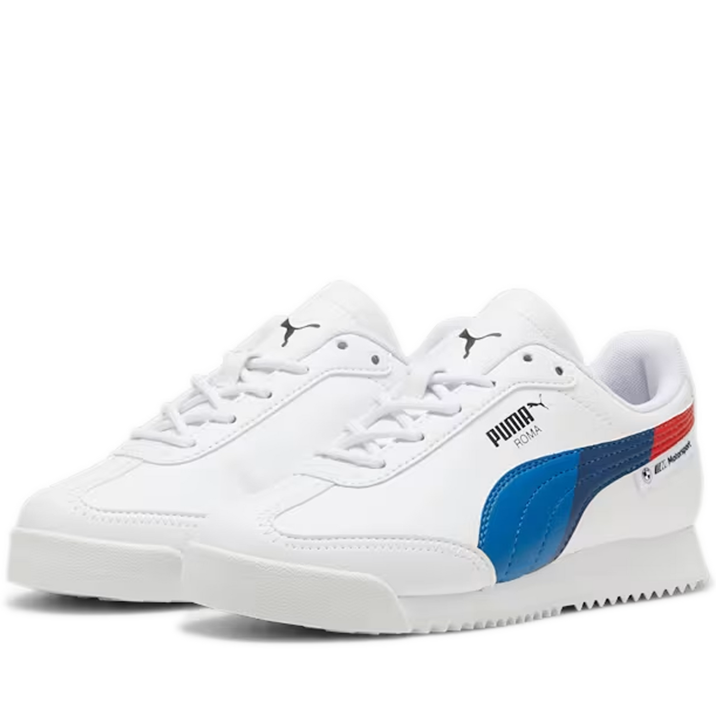 Men's Puma BMW MMS Roma Via Shoes - White/ Warm White