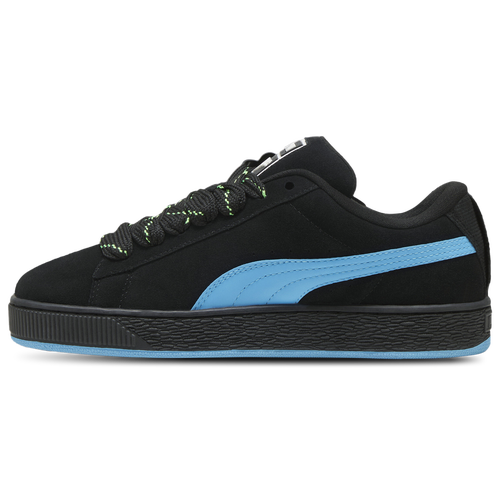 Men's Puma MAPF1 Suede XL Shoes - Black/Neon Green/Blue