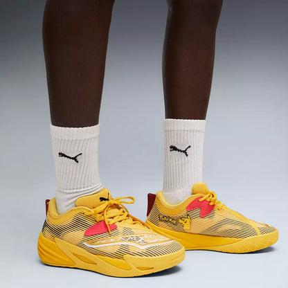 Men's Puma All-Pro Nitro 2 "PIKACHU" - Sun Ray Yellow/Red Glamour