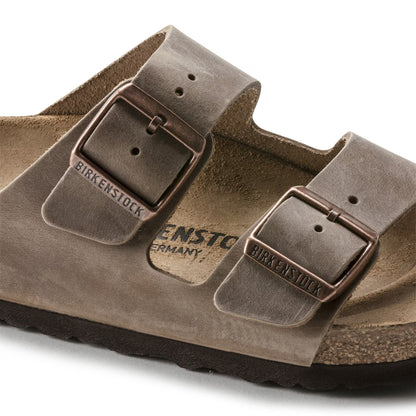 Birkenstock Arizona Oiled Leather - Tobacco Brown
