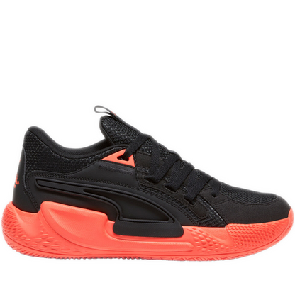 Men's Puma Court Rider Chaos Slash Basketball Shoes - Black/ Orange