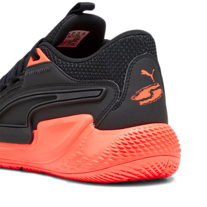 Men's Puma Court Rider Chaos Slash Basketball Shoes - Black/ Orange