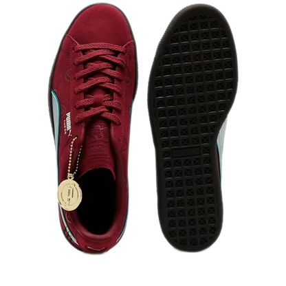 Men's Puma X One Piece Suede 'Red Hair Pirates' - Team Regal Red/Silver