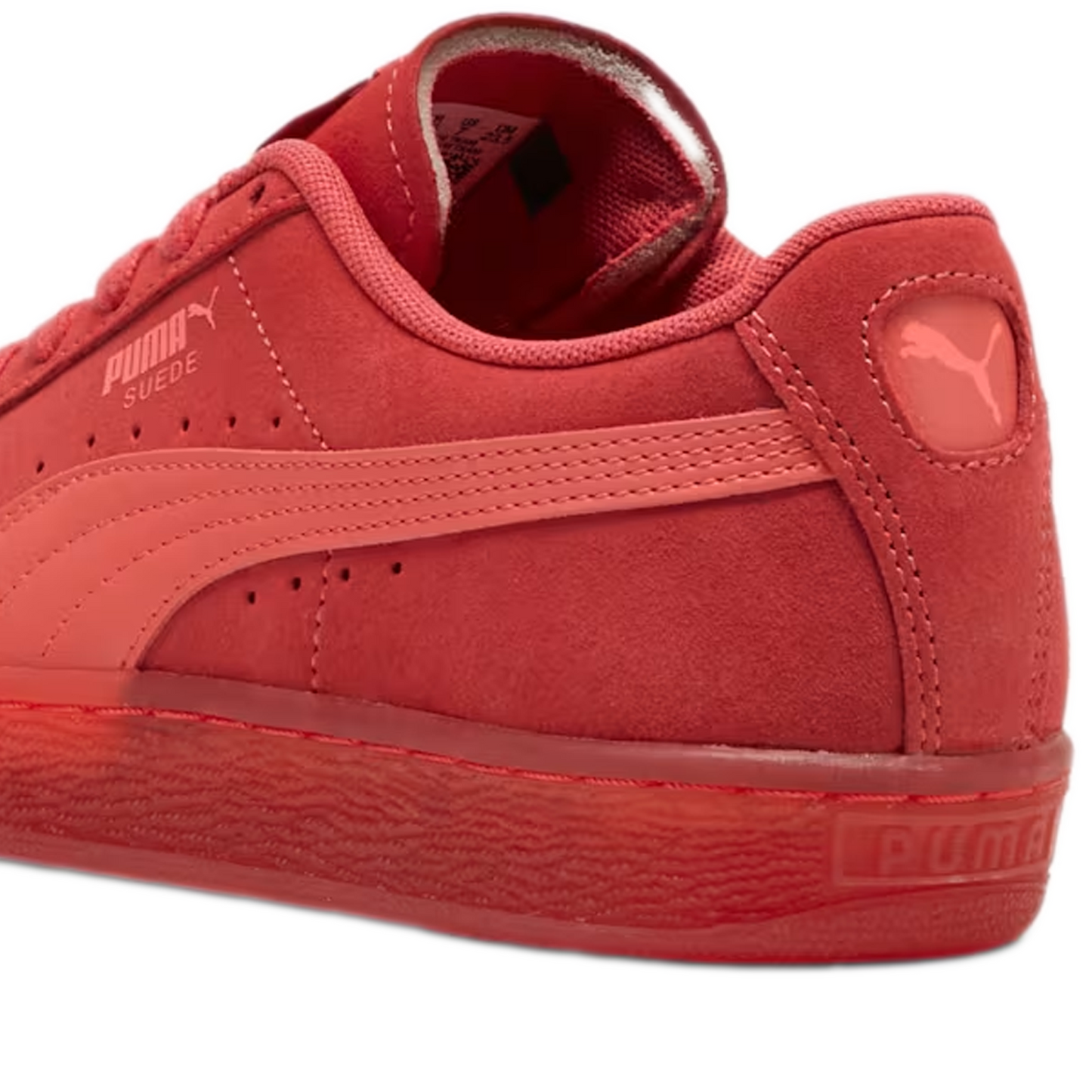 Women's Puma Suede Classic Shoes - Tart Cherry/ Salmon