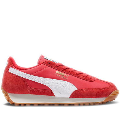 Men's Puma Easy Rider Vintage Shoes - Red/White Red White