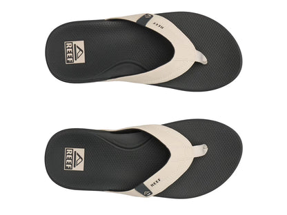 Men's Reef Cushion Spring 2.0 Flip-Flops - Black/Warm White