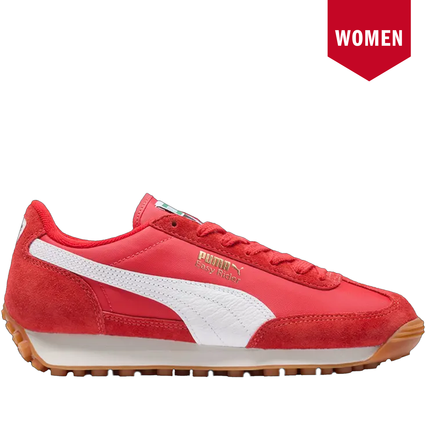 Women's Puma Easy Rider Shoes - PUMA Red/ PUMA White