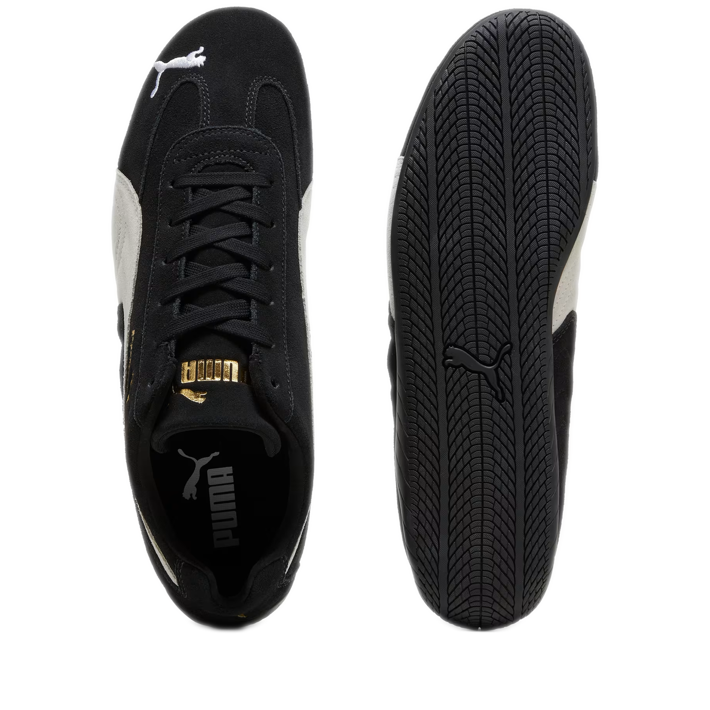 Women's Puma Speedcat OG Shoes -Puma Black/ Puma White