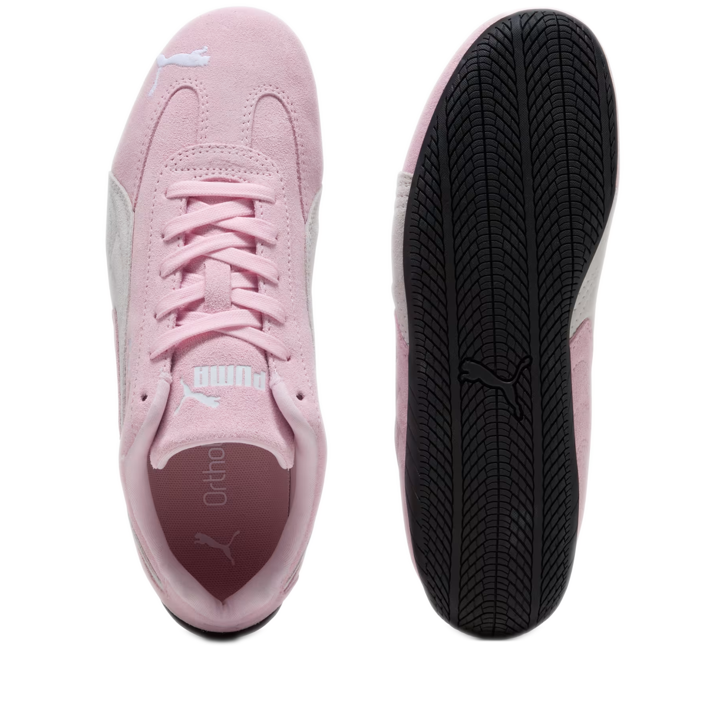 Women's Puma Speedcat OG Shoes -Pink/ White