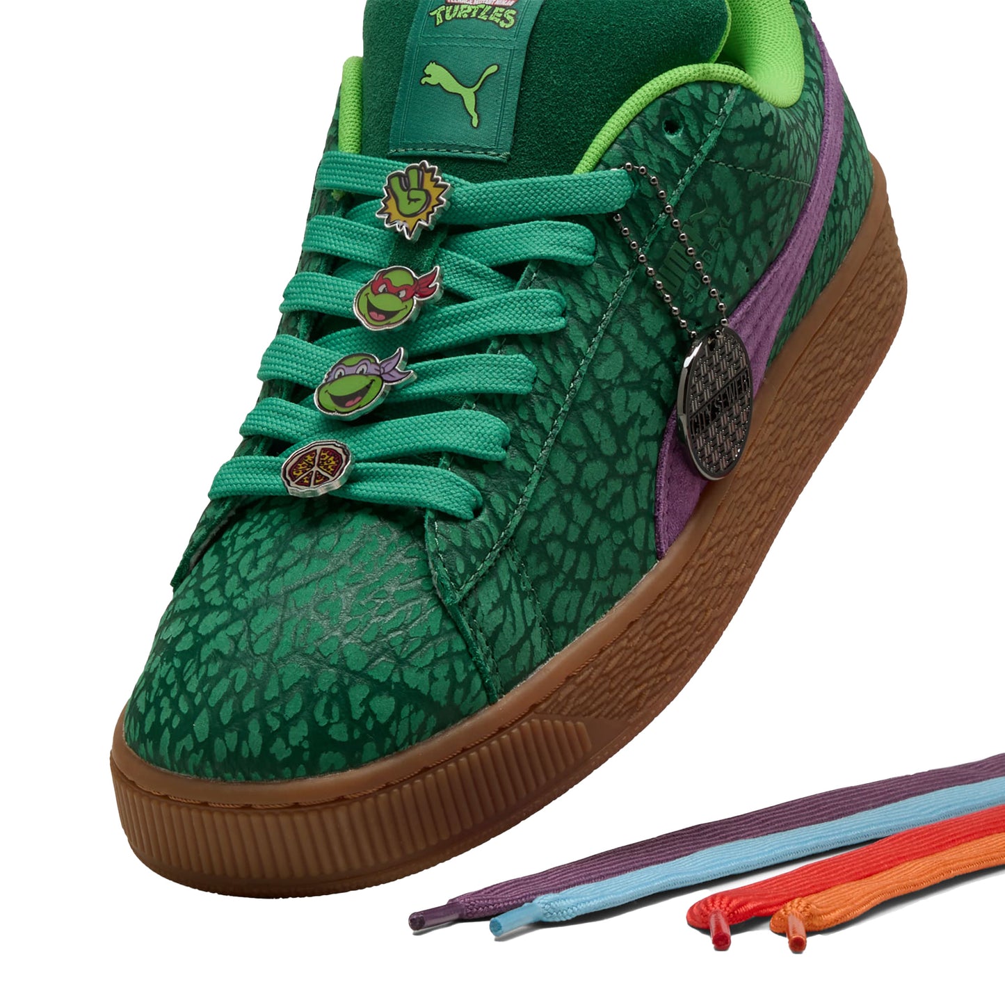 Men's Puma x TMNT Suede XL - Vine/Gum