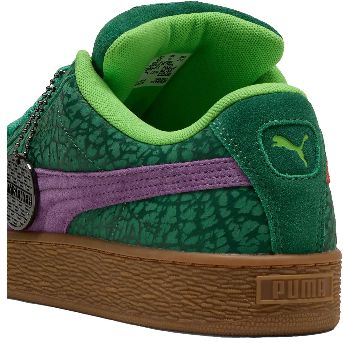 Men's Puma x TMNT Suede XL - Vine/Gum