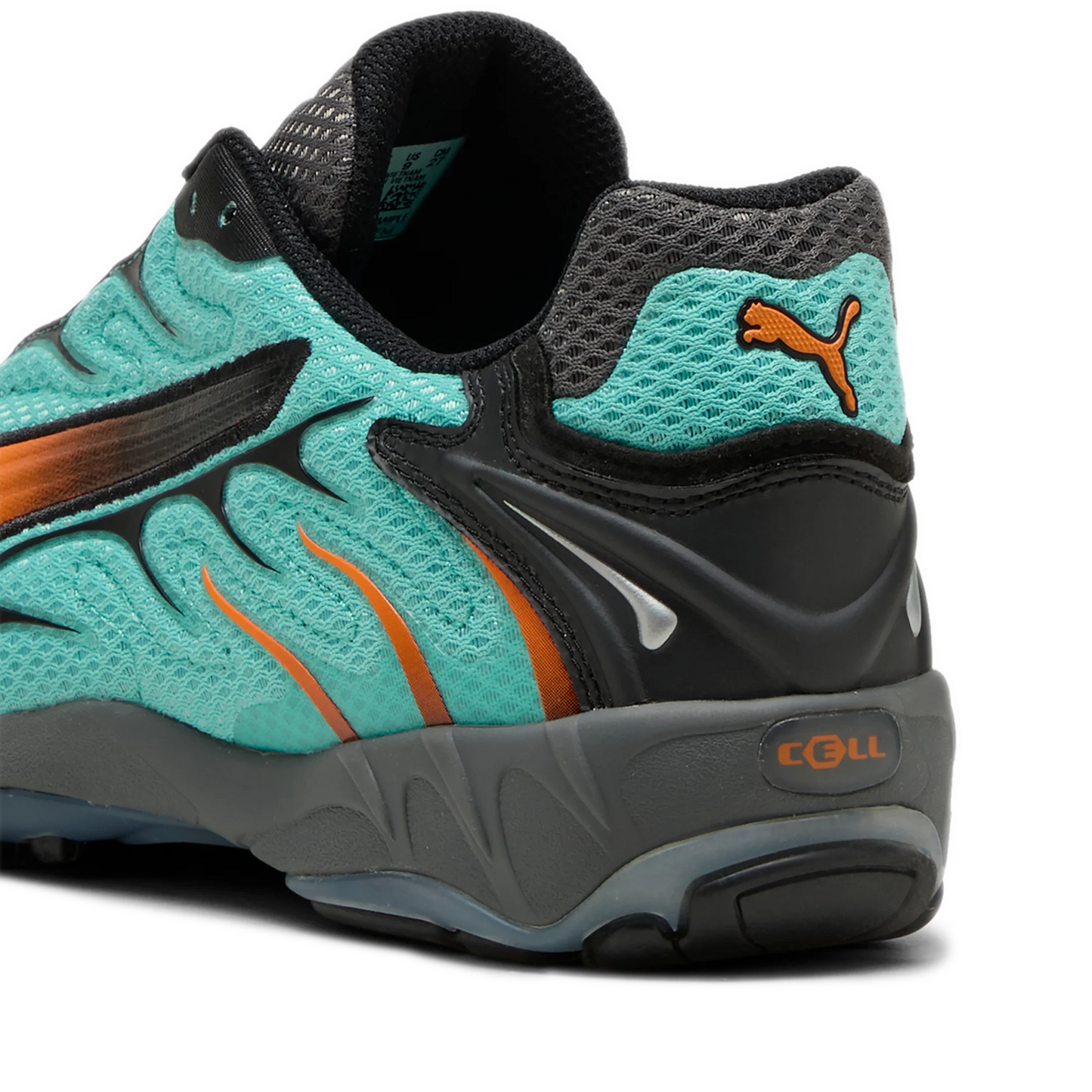 Men's Puma Inhale - Aquatic/Orange Glo