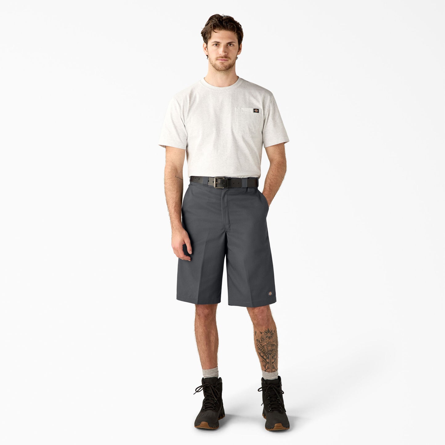 Men's Dickies Loose Fit Flat Front Work Shorts, 13" - CH