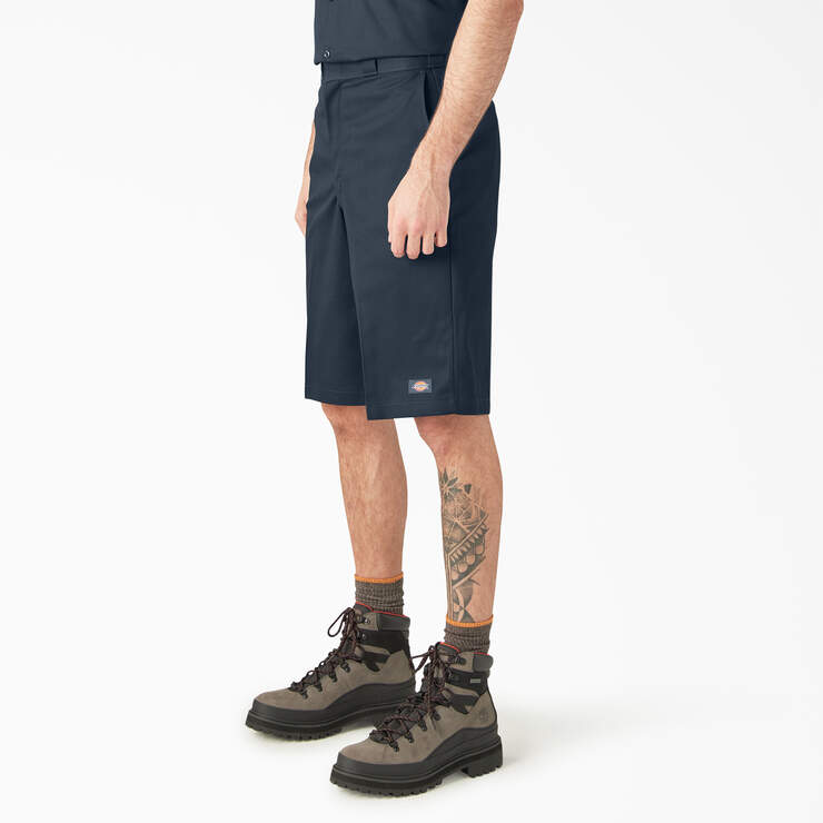 Men's Dickies Loose Fit Flat Front Work Shorts, 13"- DN