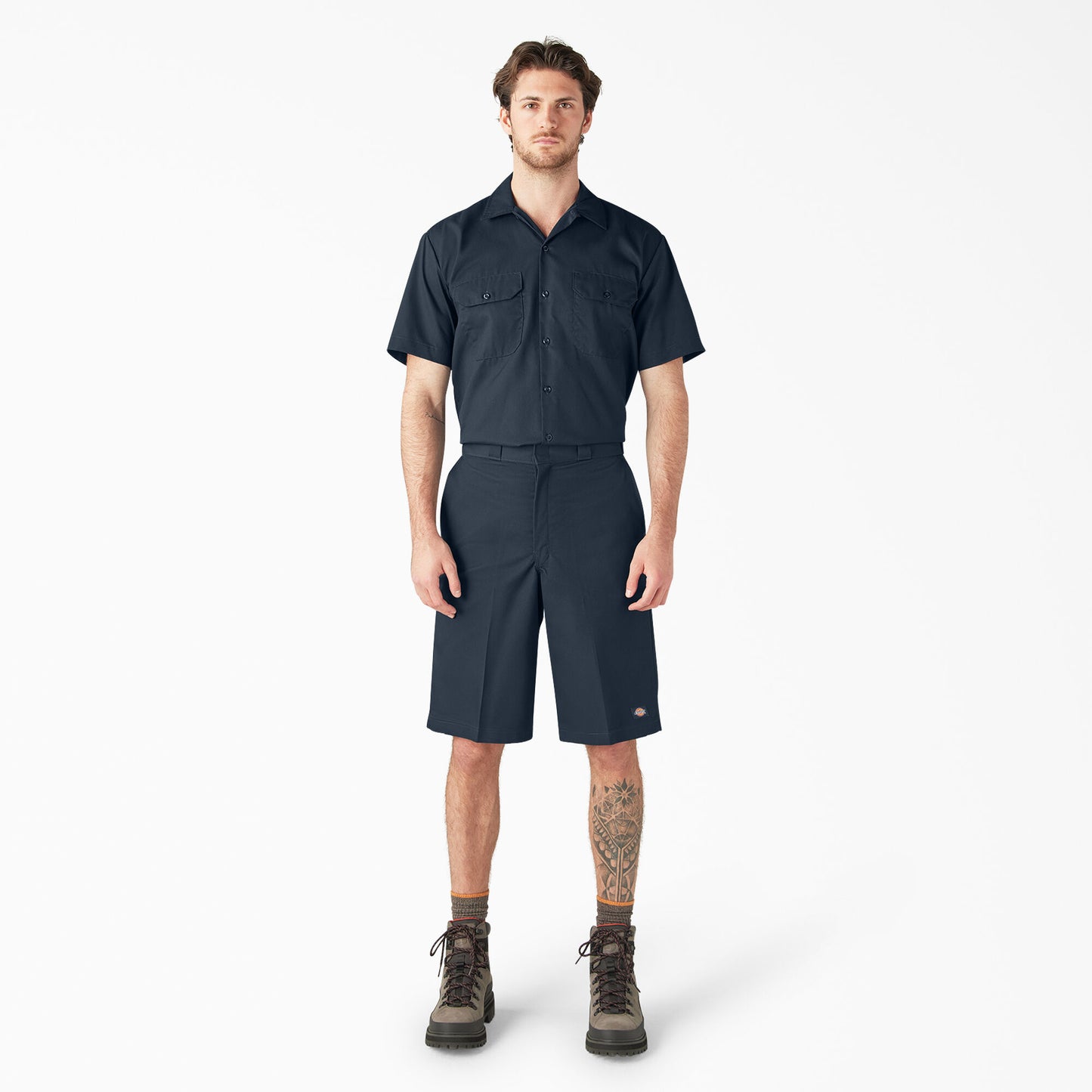 Men's Dickies Loose Fit Flat Front Work Shorts, 13"- DN