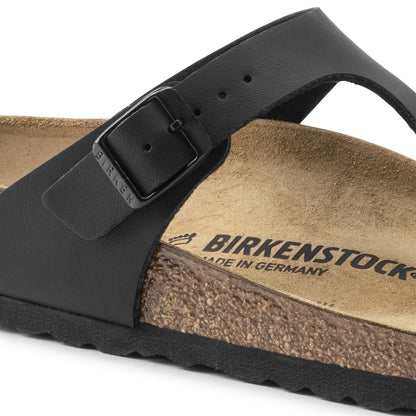 Birkenstock Gizeh Birko-Flor Thong Sandals - Black