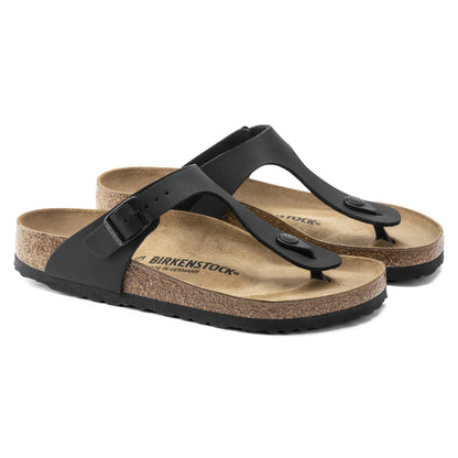 Birkenstock Gizeh Birko-Flor Thong Sandals - Black