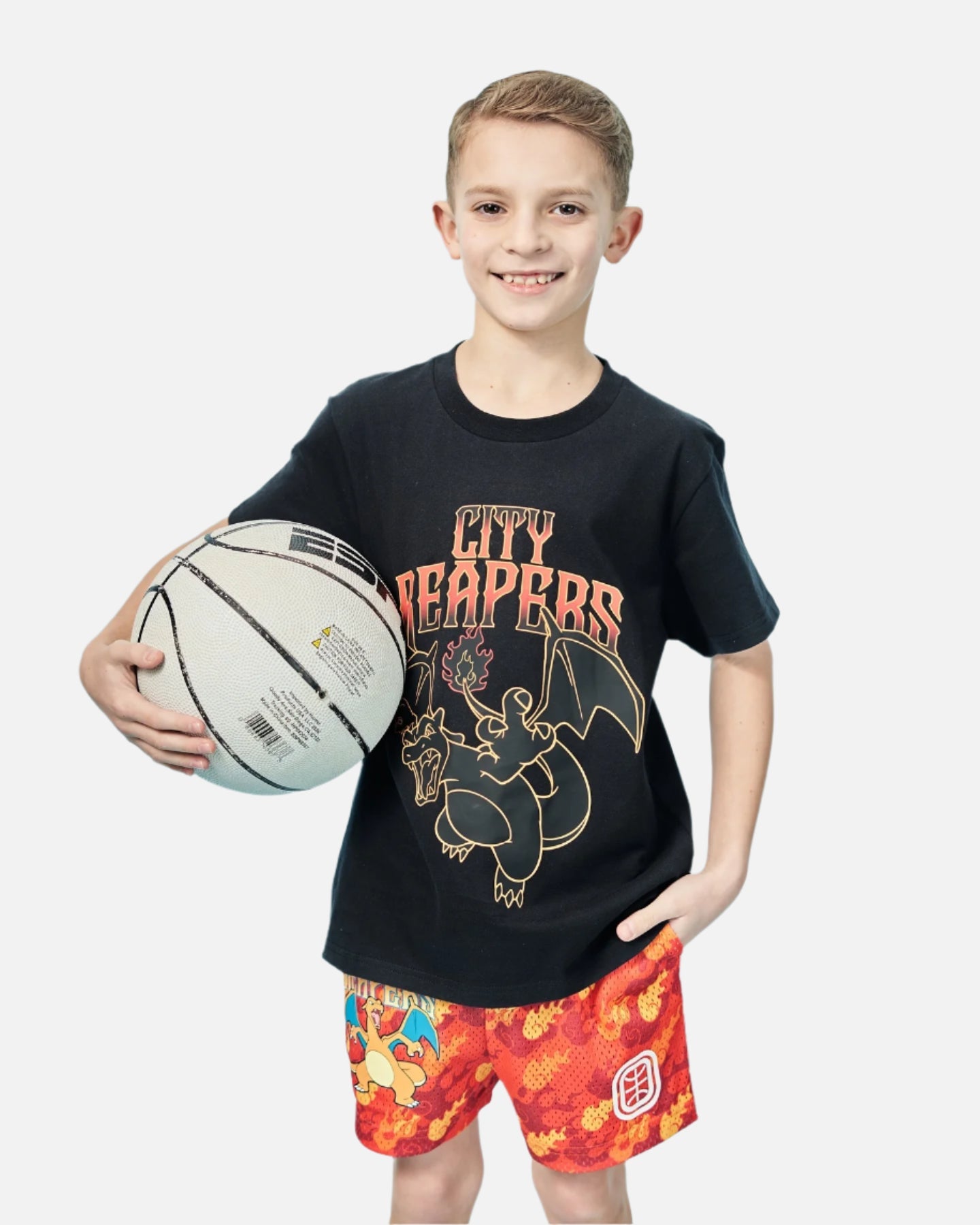 Kid's Overtime X Pokemon - Charizard Tee