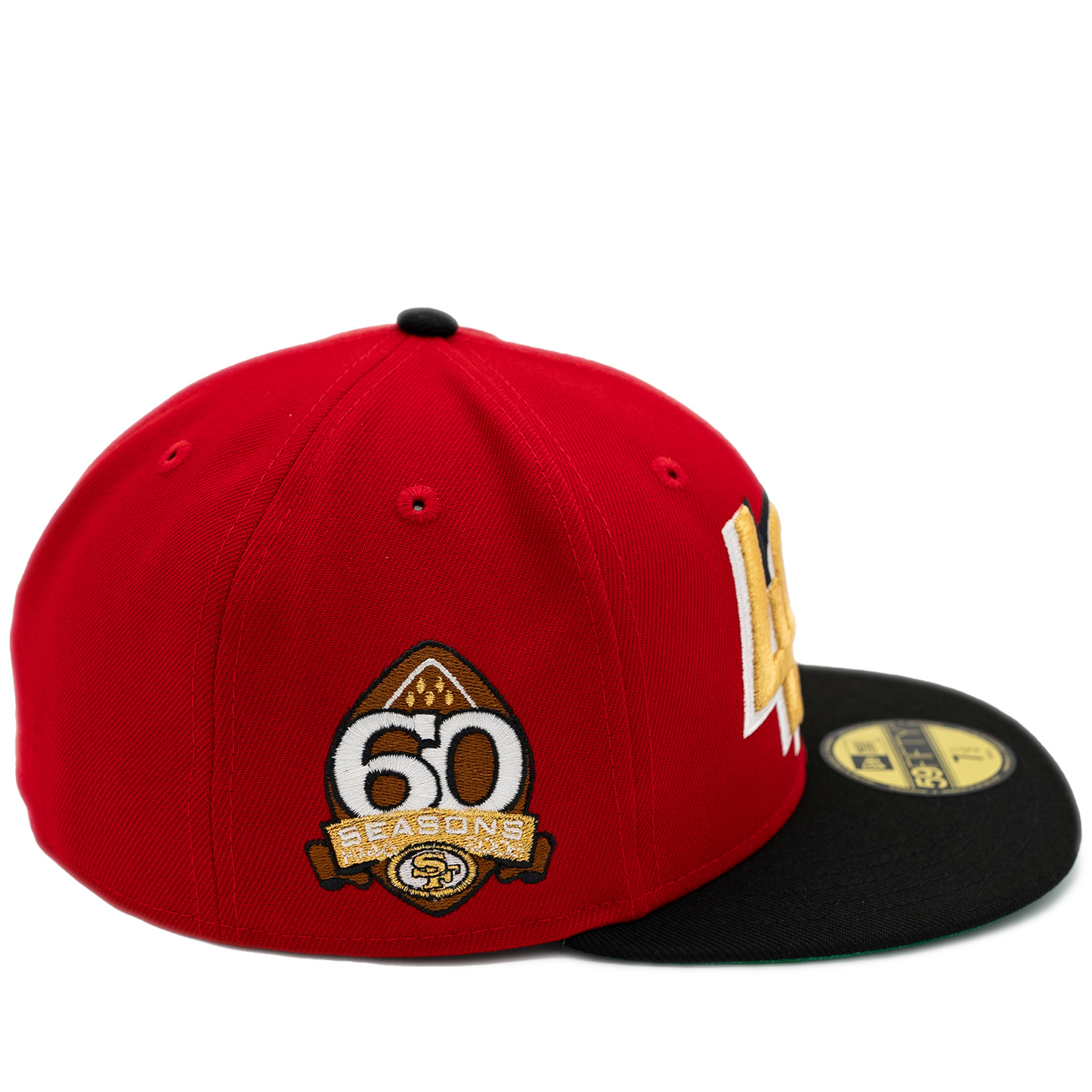 New Era San Francisco 49ers 59Fifty Fitted Hat - Scarlet/ Black