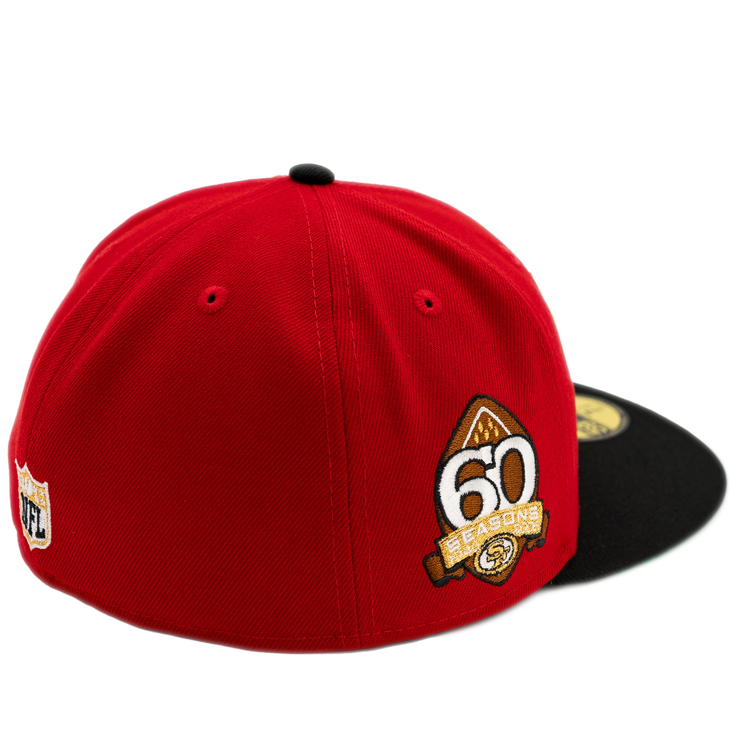 New Era San Francisco 49ers 59Fifty Fitted Hat - Scarlet/ Black