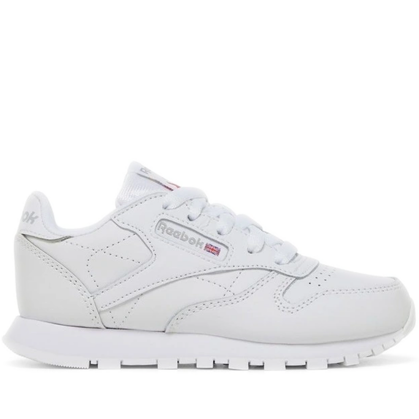 Pre School Reebok Classic Leather Shoes - White