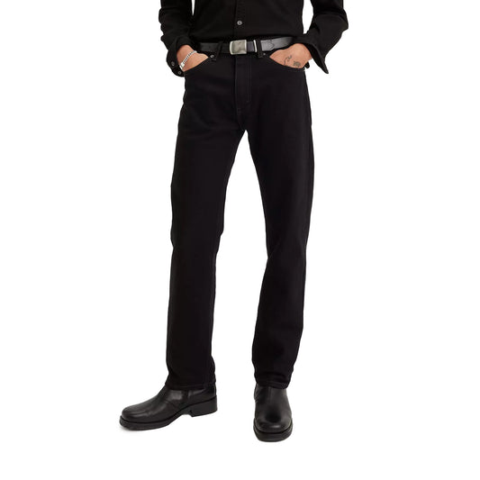 Men's Levi's 505 Regular Fit Jeans - Black