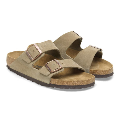 Birkenstock Arizona Suede Leather - Taupe