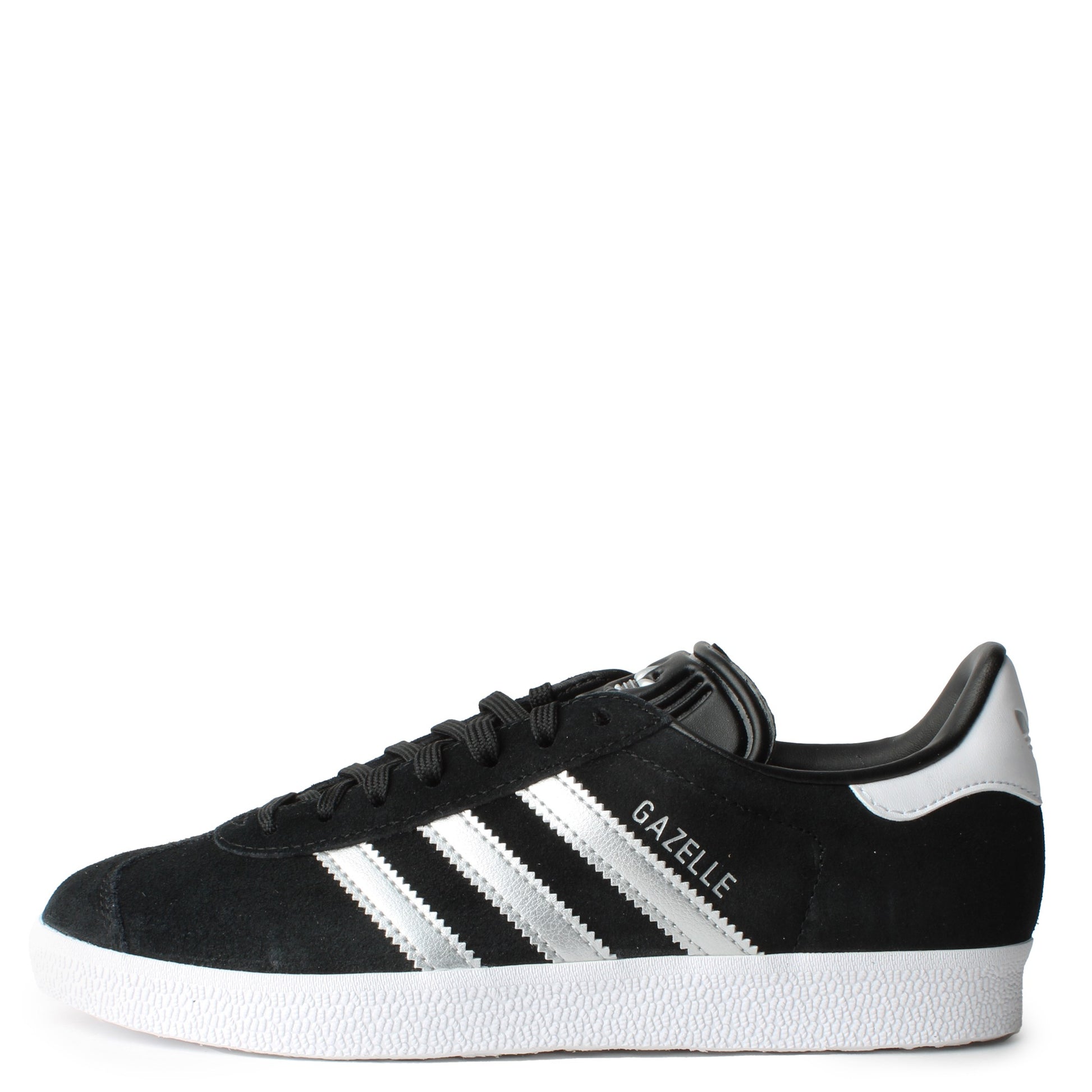Women's adidas Gazelle - Black/Silver Metallic/White 7 Women's adidas Gazelle - Black/Silver Metallic/White 7