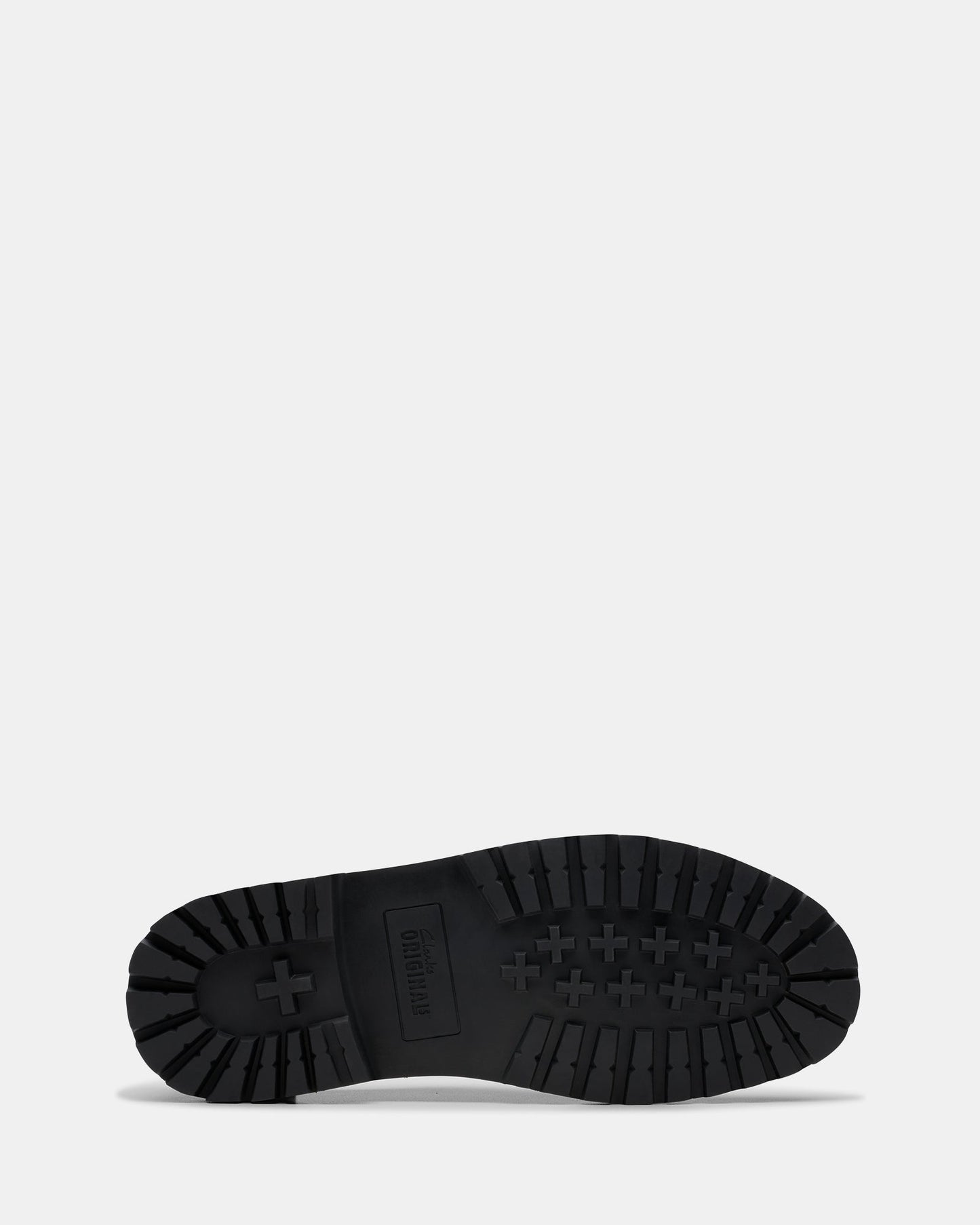 Men's Clarks Desert Rock Lo Leather - Black