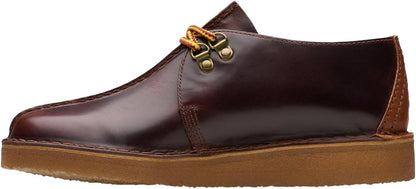 Men's Clarks Desert Trek - Burgundy