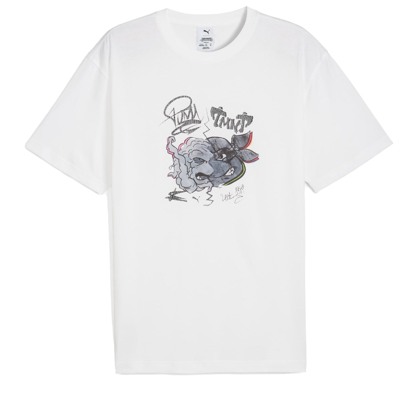 Men's Puma X TMNT Relaxed Tee - White