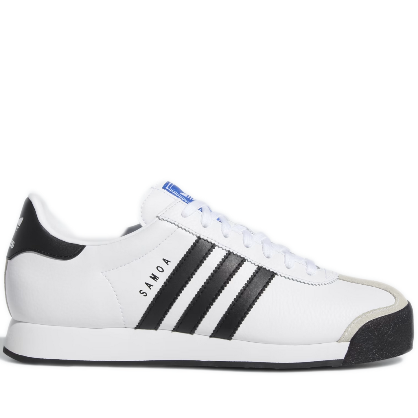 Men's Adidas Samoa Lea Retro Shoes - Cloud White / Core Black